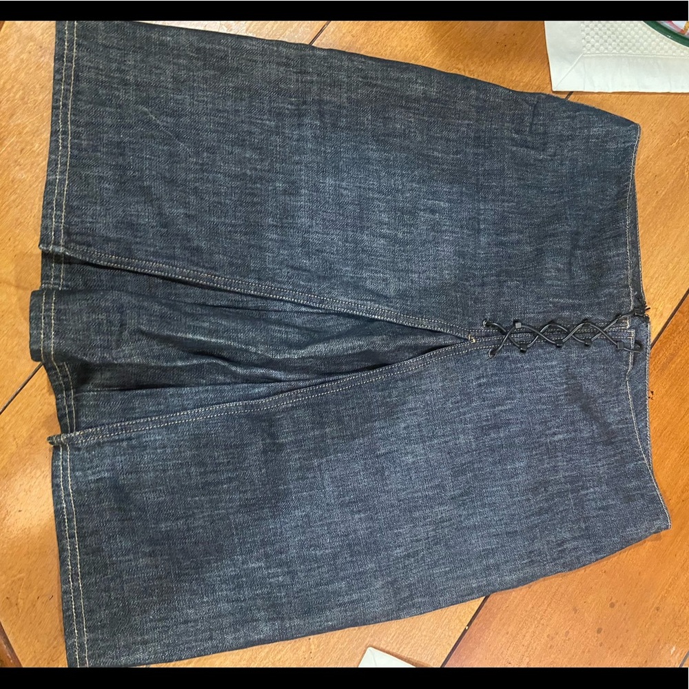 Gucci denim skirt